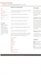 Mobile Screenshot of pioneerbooks.com.au