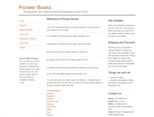 Tablet Screenshot of pioneerbooks.com.au